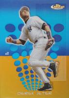 2004 Finest #2 Derek Jeter Gold Refractor Baseball Card